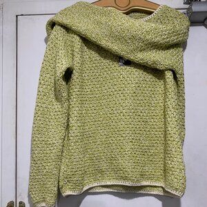 NEW INDIGENOUS ONE WEAVE KNIT ORGANIC COTTON SWEATERS SIZE M